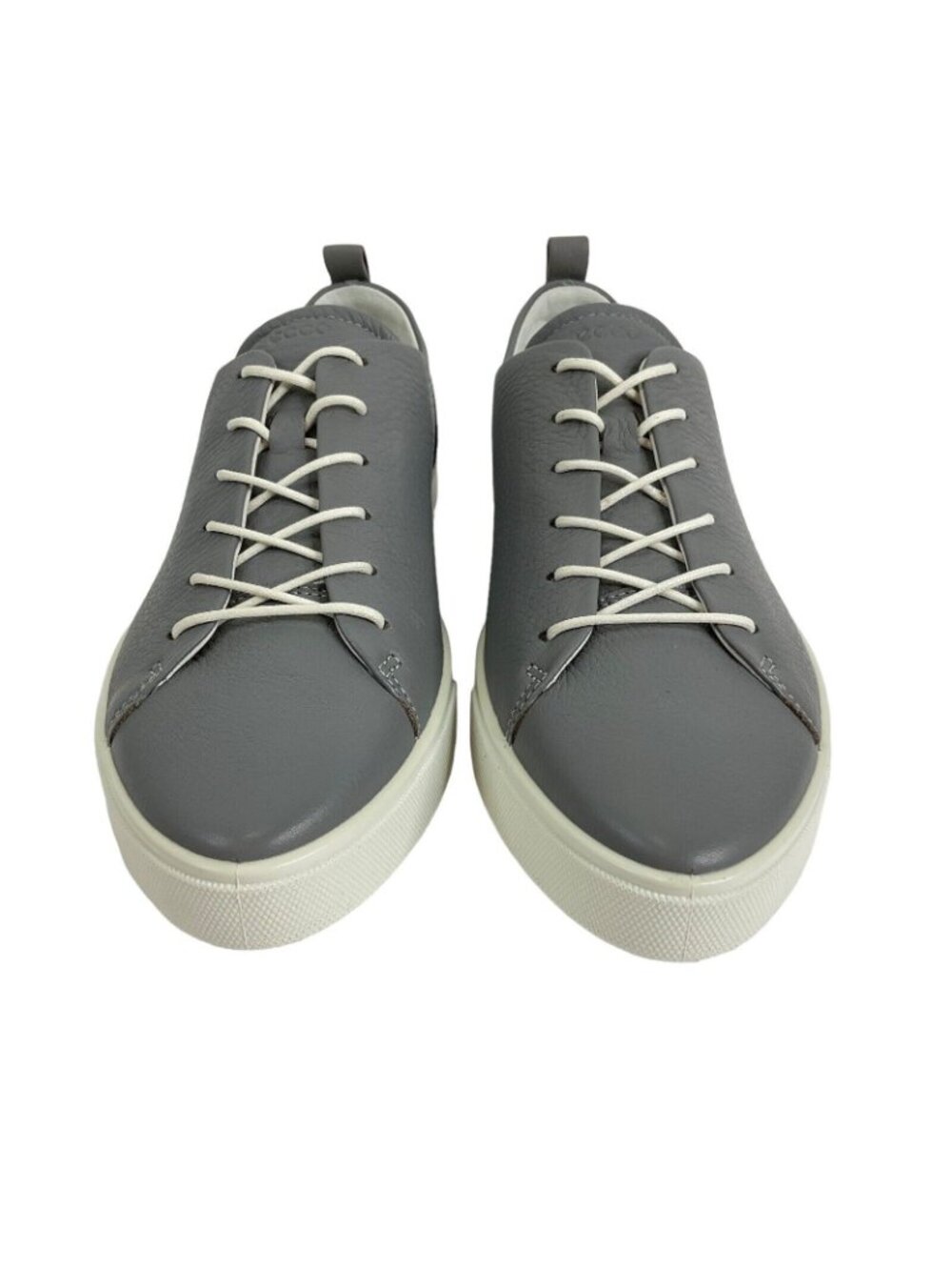 Ecco Shoes Women's Sz 41 US 10-10.5 Gillian Gray Leather Sneaker Point $180 Nib - Picture 3 of 11